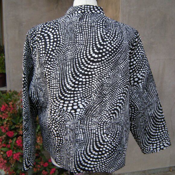 Polka Dot Jacket - Plus Size  2X - Picture 5 of 5